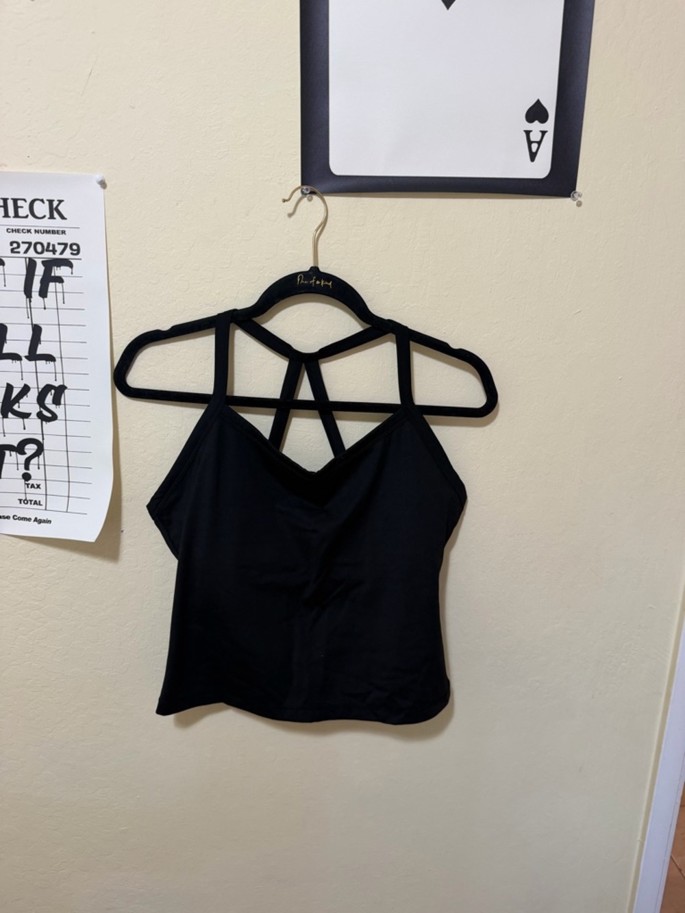 Basic Black Activewear Top